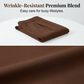 Women's High-Waist Pleated Wide-Leg Trousers