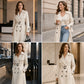 🧥 Smooth Drape, Polished Silhouette | Women's Mid-Length Trench Coat ⚡ Free Shipping