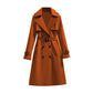 🧥 Smooth Drape, Polished Silhouette | Women's Mid-Length Trench Coat ⚡ Free Shipping