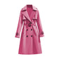 🧥 Smooth Drape, Polished Silhouette | Women's Mid-Length Trench Coat ⚡ Free Shipping