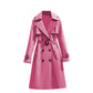 🧥 Smooth Drape, Polished Silhouette | Women's Mid-Length Trench Coat ⚡ Free Shipping