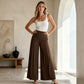 Women's Casual High-Waisted Wide-Leg Pants