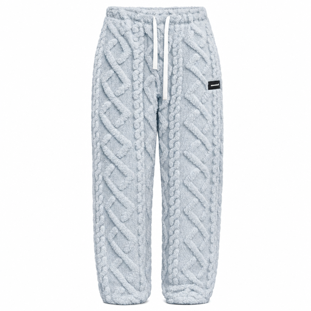 ☁️ Plush Warmth, Flattering Straight Fit | Women's Thermal Lounge Pants