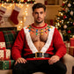 🎅 Bold 3D Muscle Print, Instant Holiday Fun | Men's Graphic Sweatshirt
