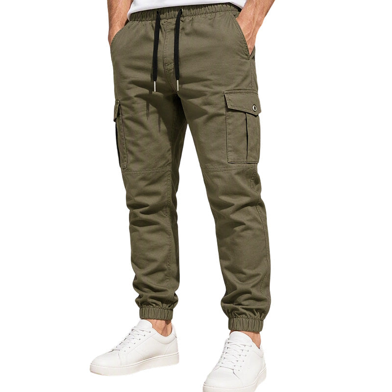 Lightweight Casual Cargo Pants Outdoor Hiking Joggers for Autumn and Winter Sports Running Training