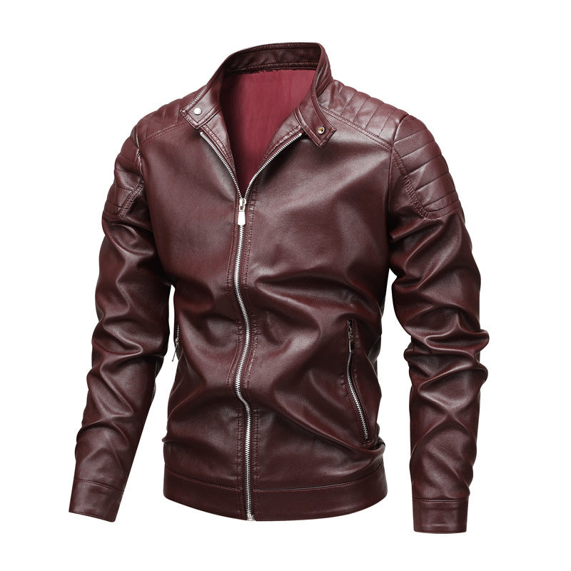 🧥 Sleek Leather-Look, Sharper Slim Fit | Men's PU Jacket ⚡ Free Shipping