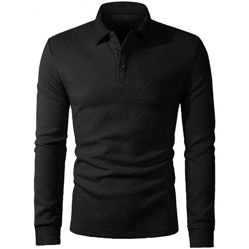 ⏳ Limited Time 50% Off! 💥Men's Textured Long Sleeve Lightweight Sweatshirt