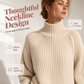 🍂Autumn Hot Sale 60% OFF🔥Women's Cozy Turtleneck Knit Sweater Dress