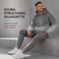 🔥 Bold 3D Print, Complete Streetwear Look | Men's Hooded 2-Piece Tracksuit