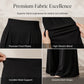 💼 Polished at Work, Effortless After | Women's Pleated High-Waist Wide-Leg Pants