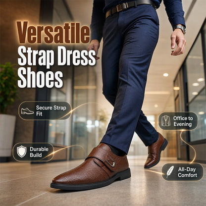 Men's Versatile Strap Dress Shoes
