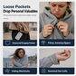 🔐 Secure Zip Pockets, Easy Full-Zip Style | Women's Hooded Knit Jacket