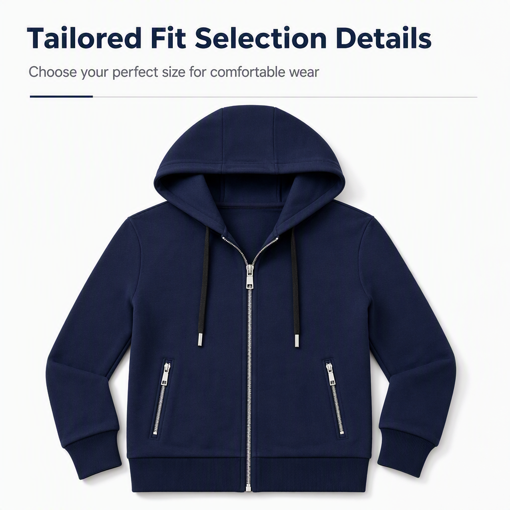 🔐 Secure Zip Pockets, Easy Full-Zip Style | Women's Hooded Knit Jacket