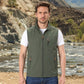 Men's Casual Stand Collar Outdoor Vest
