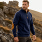 Men's Stand Collar Half-Zip Sweatshirt