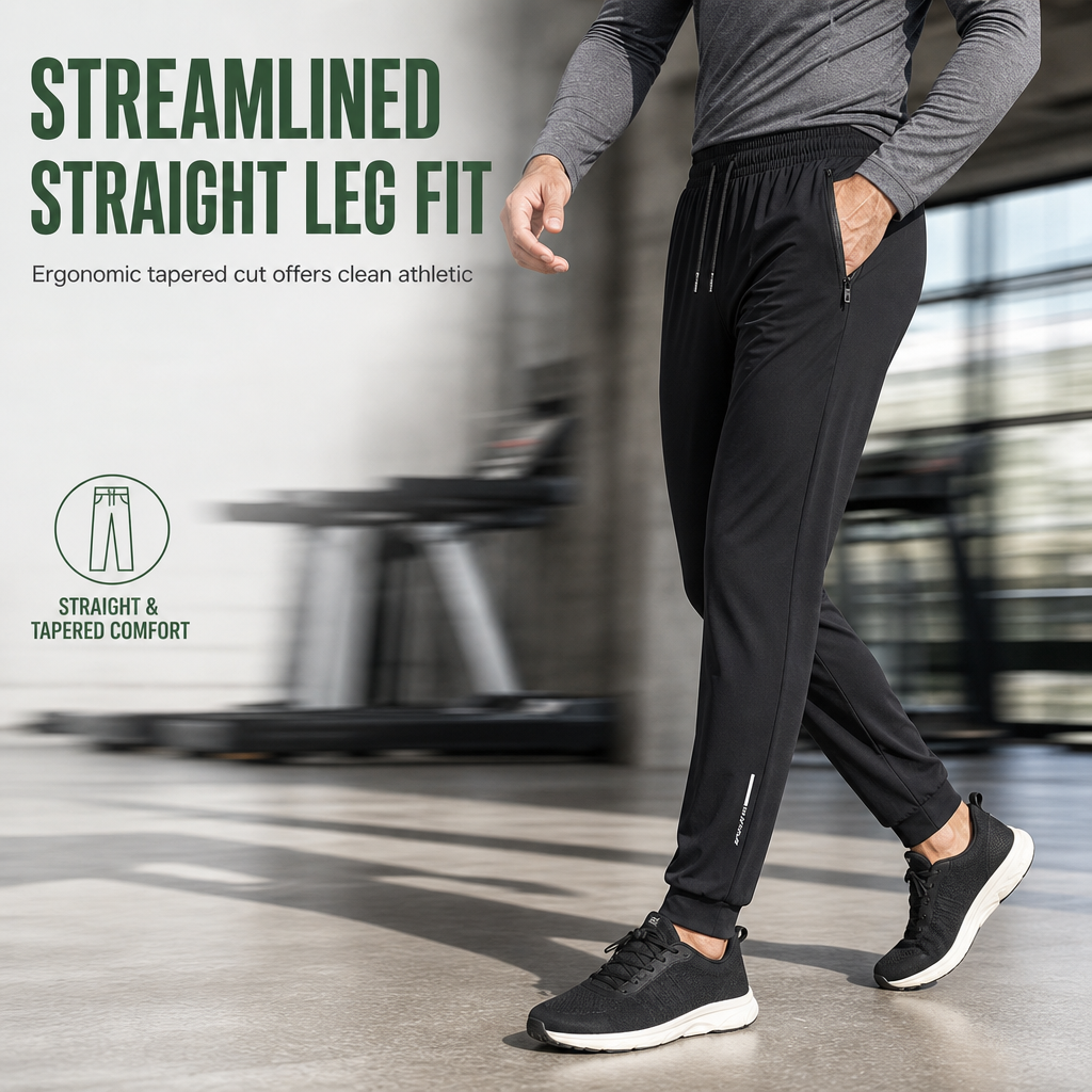Men's Quick Dry Stretch Sports Pants