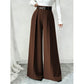 👖 Flattering High Rise, Elegant Drape | Women's Wide-Leg Pants