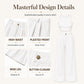 Women's High-Waist Straight-Leg Dress Pants
