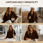 Women's Casual Cozy Quarter-Zip Sweatshirt