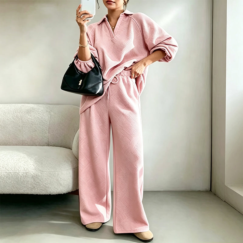 Women's Casual & Stylish Loose Fit Two-Piece Set