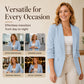 🧥 Flattering Slim Fit, Effortless Blazer Style | Women's Versatile Blazer