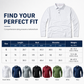 Men's Long Sleeve Collared T-Shirt