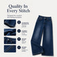 🌸💖Women's High-Rise Wide-Leg Stretch Jeans