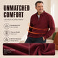 🧶Ribbed Texture, Minimalist Style🧥 Men's Half-Zip Ribbed Sweatshirt – Knit Texture, Soft & Warm ✨