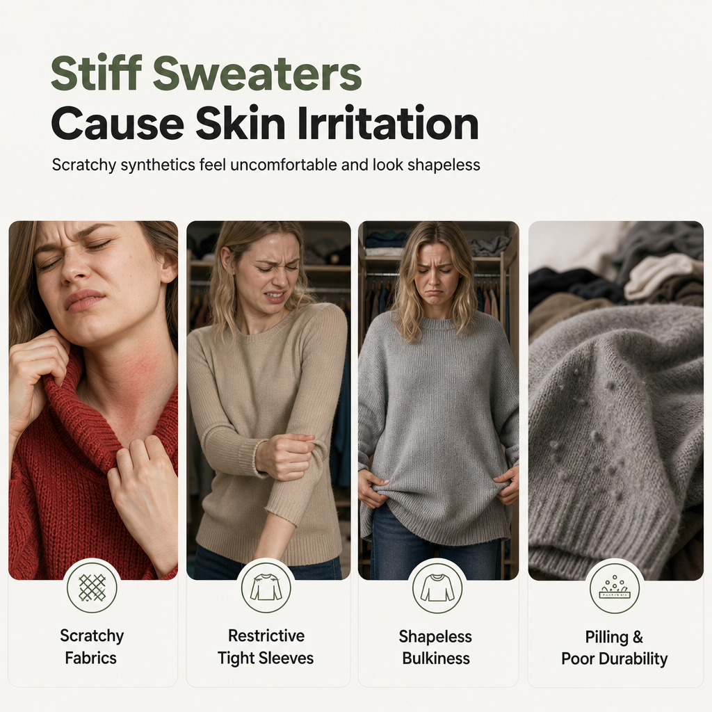 🌸Hot Sale 50% OFF💖Women's Solid Color Knit Pullover Sweater