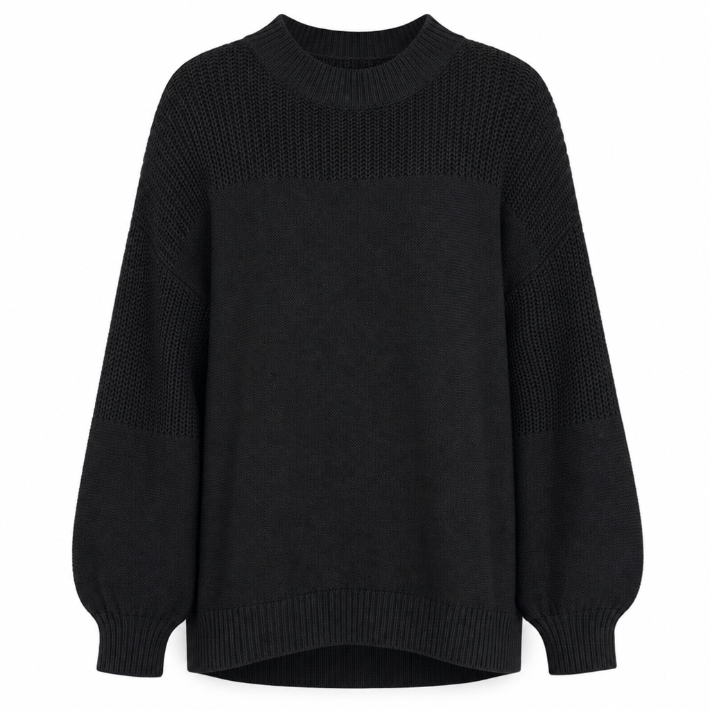 🌸Hot Sale 50% OFF💖Women's Solid Color Knit Pullover Sweater