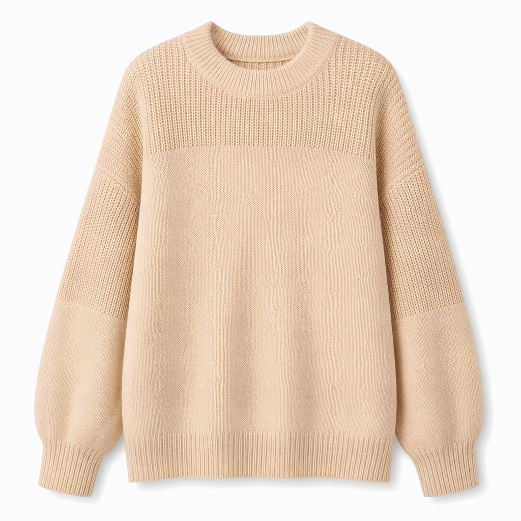 🌸Hot Sale 50% OFF💖Women's Solid Color Knit Pullover Sweater