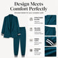 👖 Women's Open Front Blazer & Pants Set – Soft & Skin-Friendly, Free Movement ✨