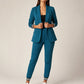 👖 Women's Open Front Blazer & Pants Set – Soft & Skin-Friendly, Free Movement ✨