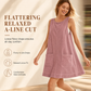 Women's Casual Corduroy Sleeveless Tank Dress