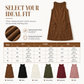 Women's Casual Corduroy Sleeveless Tank Dress