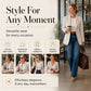 Women's Classic Single Button Blazer