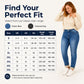 👖 Women's Casual Stretchy High-Waisted Jeans | Comfort Stretch & Flattering Fit ✨