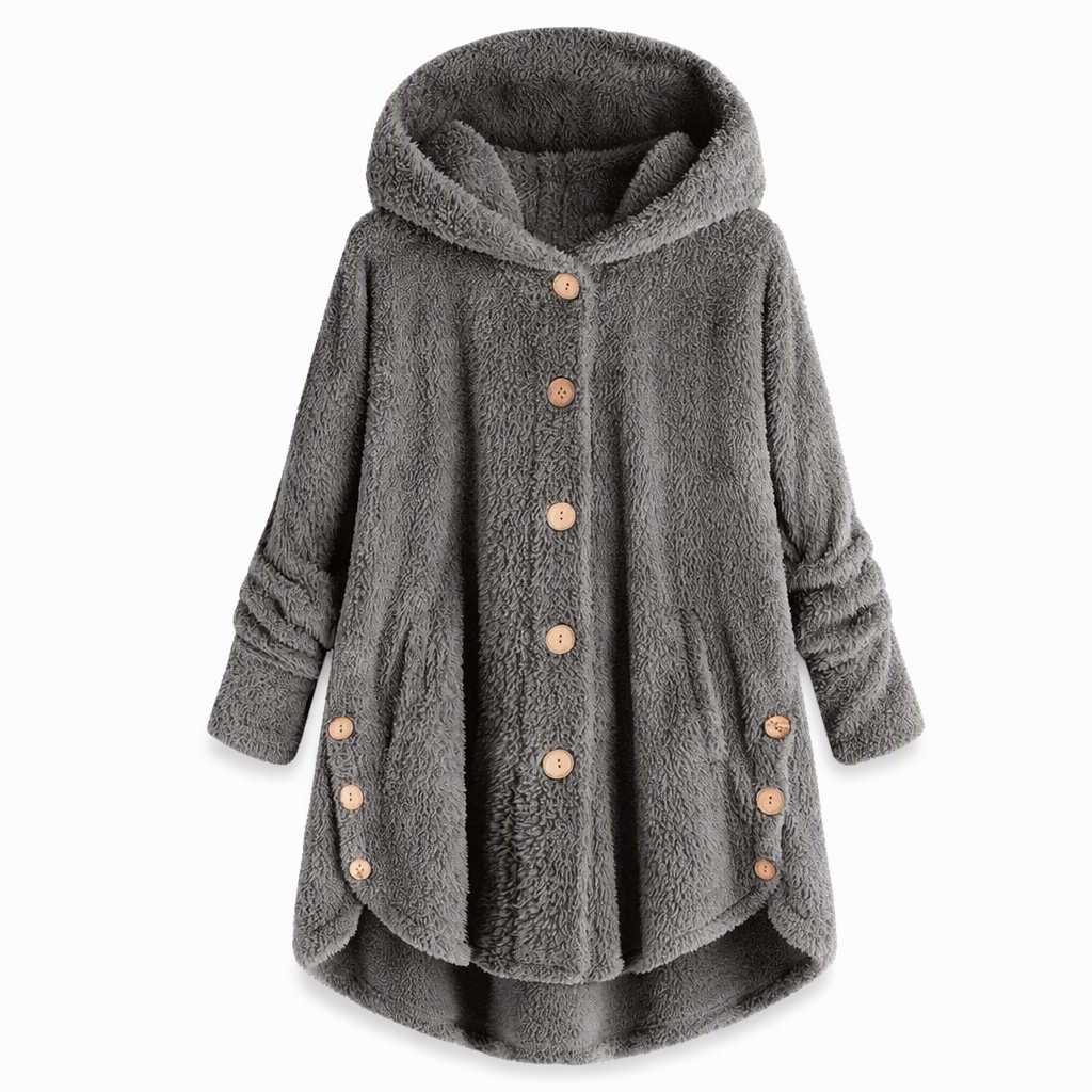 🌸Hot Sale🧥 Women's Plus Size Fleece Hooded Coat – M-4XL & Six Colors | Comfortable & Long-Lasting, Easy to Style ✨