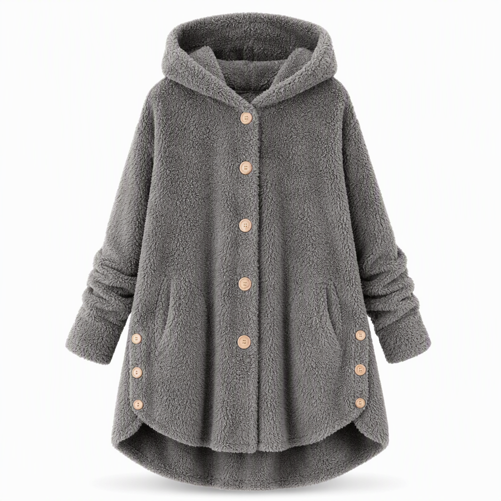 🌸Hot Sale🧥 Women's Plus Size Fleece Hooded Coat – M-4XL & Six Colors | Comfortable & Long-Lasting, Easy to Style ✨