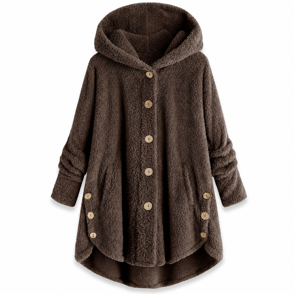🌸Hot Sale🧥 Women's Plus Size Fleece Hooded Coat – M-4XL & Six Colors | Comfortable & Long-Lasting, Easy to Style ✨