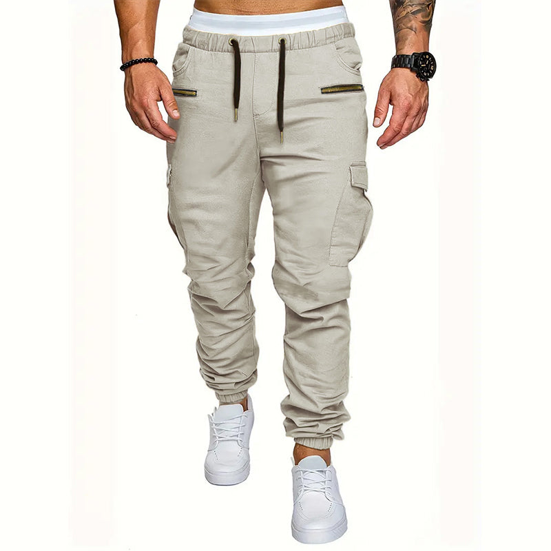 Men's Casual Slim Fit Cargo Pants