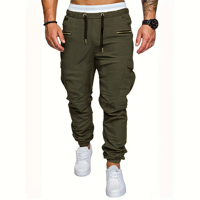 Men's Casual Slim Fit Cargo Pants