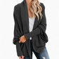 Women's Loose Batwing Sleeve Knit Cardigan Open Front Shawl for Autumn and Winter