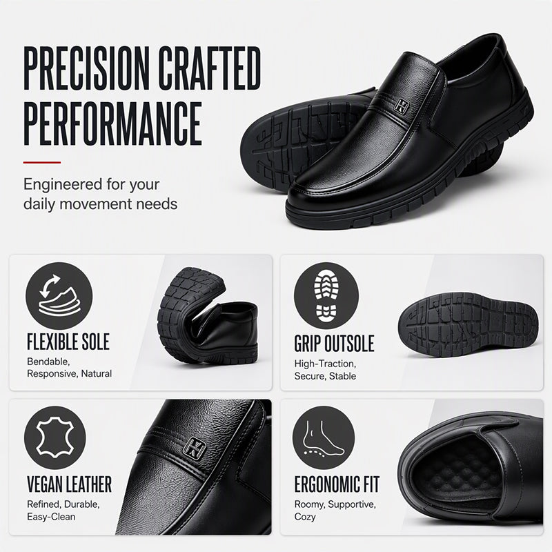 👟Breathable & Anti-Slip, All-Day Comfort | Men's Casual Lightweight Slip-On Shoes ✨