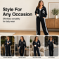 🌸Hot Sale 50% OFF💖Women's Stripe Sporty 2-Piece Set