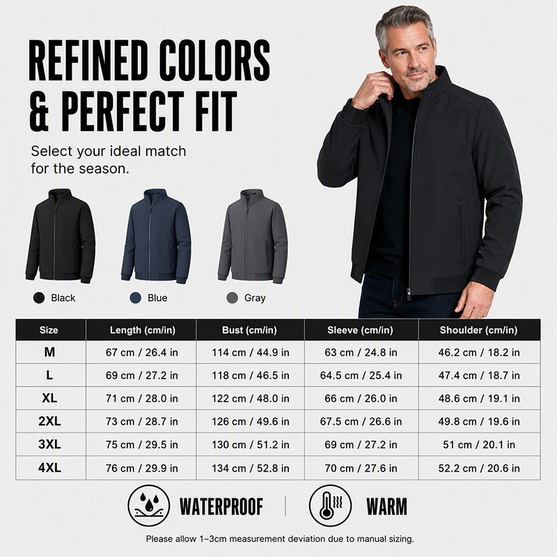 Men's Classic Thickened Winter Jacket