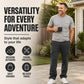 Men's Casual Drawstring Cargo Pants