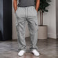 Men's Casual Drawstring Cargo Pants