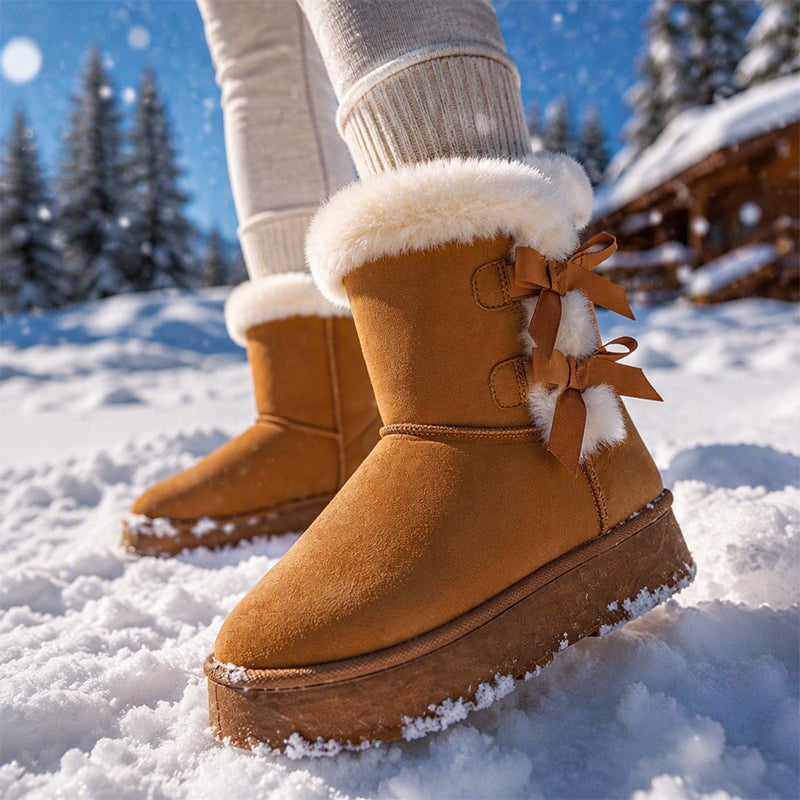 Women's Winter Non-Slip Warm Lining Snow Boots