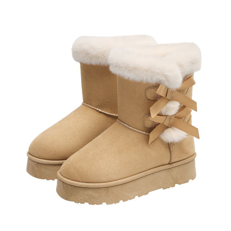 Women's Winter Non-Slip Warm Lining Snow Boots